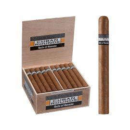 Cuban Rounds Cigar Box (40CT), Natural, Churchill 7 x 48
