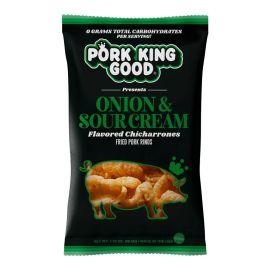 Pork King Good Pork Rinds, Onion & Sour Cream, 1.75 oz