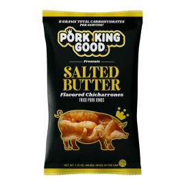 Pork King Good Pork Rinds, Salted Butter, 1.75 oz