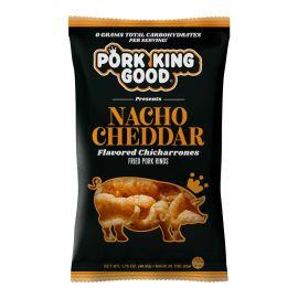 Pork King Good Pork Rinds, Nacho Cheddar, 1.75 oz