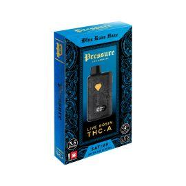 Pressure LA THCA Live Rosin Disposable (5CT), Blue Razz Haze (Sativa), 3.5 g