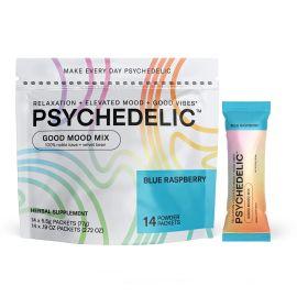 Psychedelic Good Mood Mix Kava, Blue Razz, 250mg