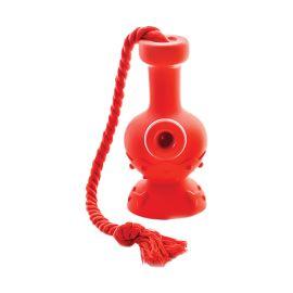 Puff Palz Tough Dog Toy, Red Tug-N-Toke