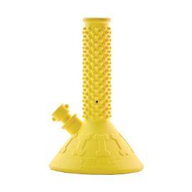 Puff Palz Tough Dog Toy, Yellow Beaker Buddy Tug-N-Toke