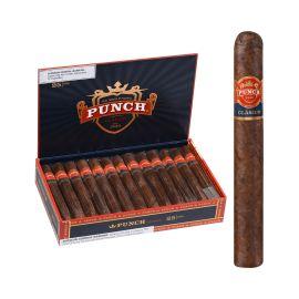 PUNCH Cigar Box, Connecticut Broadleaf, Pitas 6 1/8 x 50