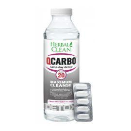 Qcarbo Clear Detox Drink, Cranberry Raspberry, 20 oz