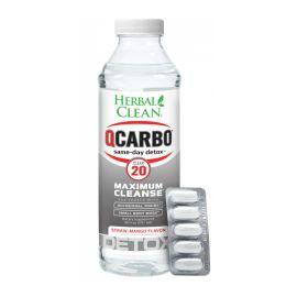 Qcarbo Clear Detox Drink, Strawberry Mango, 20 oz