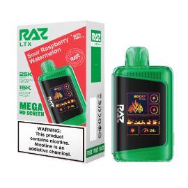 RAZ LTX 25K Disposable (5CT), Sour Raspberry Watermelon, 5%