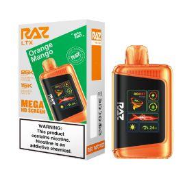 RAZ LTX 25K Disposable (5CT), Orange Mango (Fall Edition), 5%