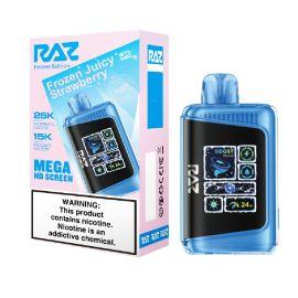 RAZ LTX 25K Disposable (5CT), Frozen Juicy Strawberry (Frozen Edition), 5%