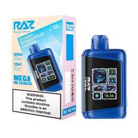 RAZ LTX 25K Disposable (5CT), Frozen Dragonfruit Lemon  (Frozen Edition), 5%
