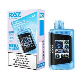 RAZ LTX 25K Disposable (5CT), Frozen Raspberry Watermelon (Frozen Edition), 5%