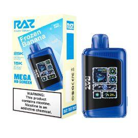 RAZ LTX 25K Disposable (5CT), Frozen Banana (Frozen Edition), 5%