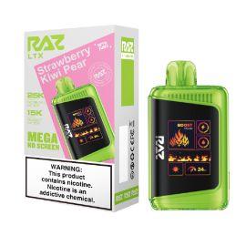 RAZ LTX 25K Disposable (5CT), Strawberry Kiwi Pear, 5%