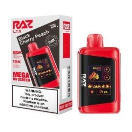 RAZ LTX 25K Disposable (5CT), Black Cherry Peach, 5%