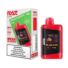 RAZ LTX 25K Disposable (5CT), Watermelon Ice, 5%