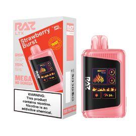 RAZ LTX 25K Disposable (5CT), Strawberry Burst, 5%