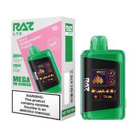 RAZ LTX 25K Disposable (5CT), Sour Watermelon Peach, 5%
