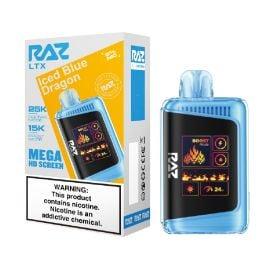 RAZ LTX 25K Disposable (5CT), Iced Blue Dragon, 5%