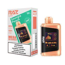 RAZ LTX 25K Disposable (5CT), Georgia Peach, 5%