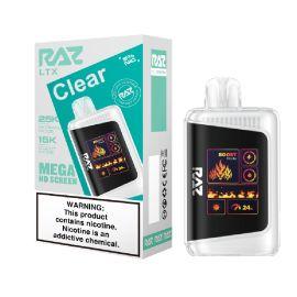 RAZ LTX 25K Disposable (5CT), Clear, 5%