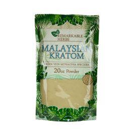 Remarkable Herbs Kratom Powder, Malaysian, 20 oz