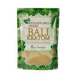 Remarkable Herbs Kratom Powder, Bali, 8 oz
