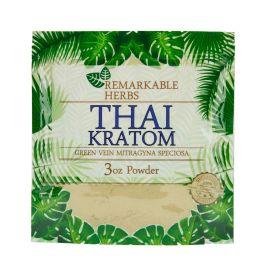Remarkable Herbs Kratom Powder, Thai, 3 oz