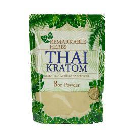 Remarkable Herbs Kratom Powder, Thai, 8 oz