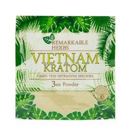 Remarkable Herbs Kratom Powder, Vietnam, 3 oz