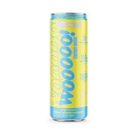 Ric Flair Drip Wooooo Energy Sparkling Adaptogenic Elixir, Lemon, 12 oz