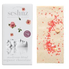 seshnz ZBlend Mushroom Infused Chocolate Bar, Strawberry Milk, 5000 mg