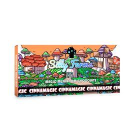 Silly Farms Magic Mushroom Chocolate Bar, Cinnamagic, 7 g