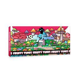 Silly Farms Magic Mushroom Chocolate Bar, Fruity Tunes, 7 g