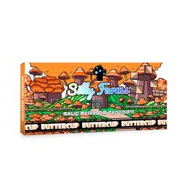 Silly Farms Magic Mushroom Chocolate Bar, Butter Cup, 7g