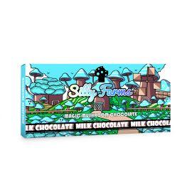 Silly Farms Magic Mushroom Chocolate Bar, Milk Chocolate, 7 g