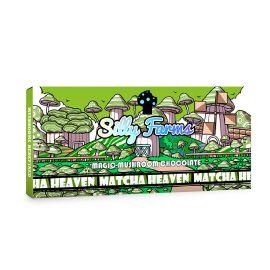 Silly Farms Magic Mushroom Chocolate Bar, Matcha Heaven, 7 g