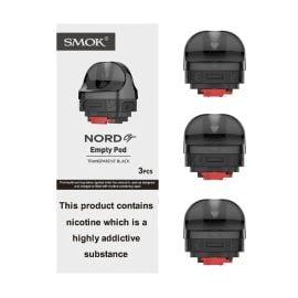 Smok Nord GT Replacement Pods- 3PK, Trans Black, 5.0 mL