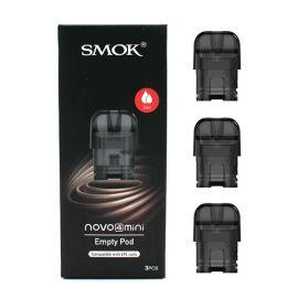 Smok Novo 4 Mini Replacement Pods- 3PK, Transparent Black, 2 mL