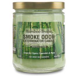 Smoke Odor Exterminator Candle, 13oz, Bamboo Breeze