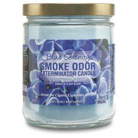 Smoke Odor Exterminator Candle, 13oz, Blue Serenity