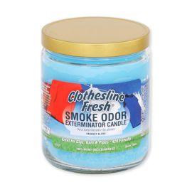 Smoke Odor Candle 13OZ, Clothesline Fresh