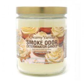 Smoke Odor Exterminator Candle, 13oz, Creamy Vanilla