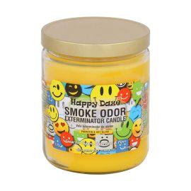 Smoke Odor Exterminator Candle, 13oz, Happy Daze