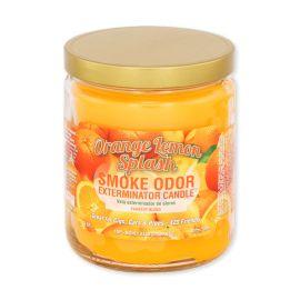 Smoke Odor Exterminator Candle, 13oz, Orange Lemon