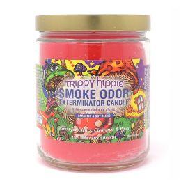 Smoke Odor Exterminator Candle, 13oz, Trippy Hippie