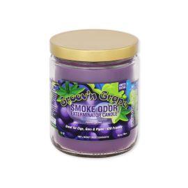 Smoke Odor Exterminator Candle, 13oz, Groov'n Grape