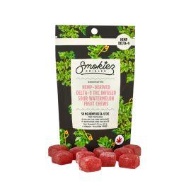 Smokiez Delta 9 Gummiez- 10PK, Sour Watermelon, 50 mg