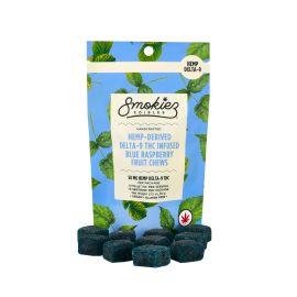 Smokiez Delta 9 Gummiez- 10PK, Sweet Blue Raspberry, 50 mg