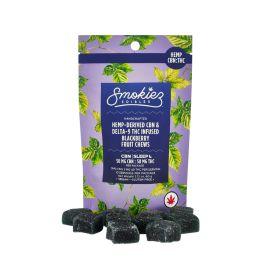 Smokiez Delta 9 Gummiez- 10PK, Sweet Blackberry, 100 mg